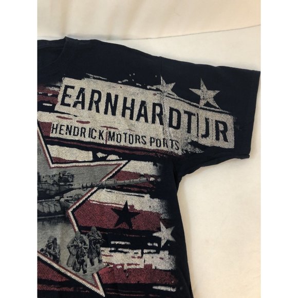 Dale Earnhardt Jr Shirt All Over Double Sided Chase Authentics 2015 Large - Picture 3 of 11